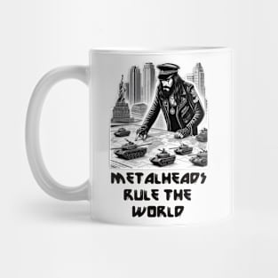 Metalheads rule the world Mug